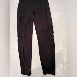 BEBE SPORTS BLACK LEGGINGS.  SIZE LARGE